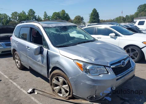 2015 Subaru Forester 2.5I Premium z USA, uszkodzony, nr VIN JF2SJADC0FH836936